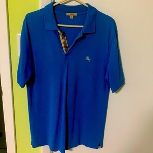 Burberry men’s classic polo shirt size M